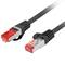 Lanberg cable de red ethernet FTP Cat. 6 negro 3m