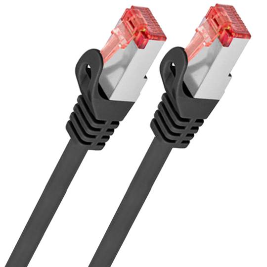 Ethernet network cable class E FTP Lanberg Cat.6 black 10m