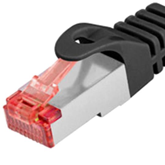 Ethernet network cable class E FTP Lanberg Cat.6 black 10m