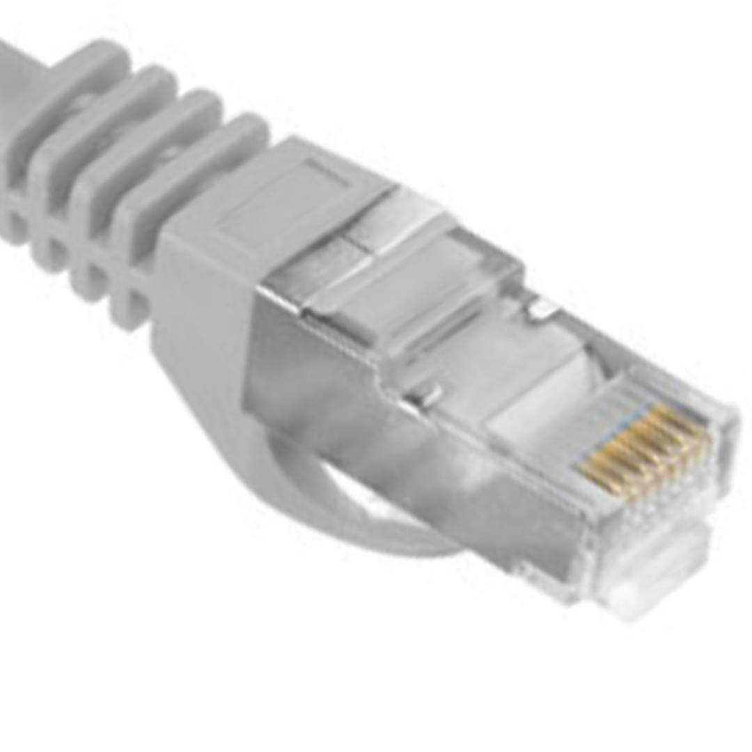 Câble RJ45 CAT6 S/FTP à verrouillage - Gris - (0,5m) - Achat