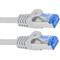 Lanberg cable de red ethernet FTP LSZH CCA Cat. 6a gris 1m Fluke passed