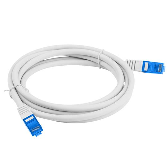 Câble réseau ethernet Lanberg SFTP Cat.6a gris 1.5m