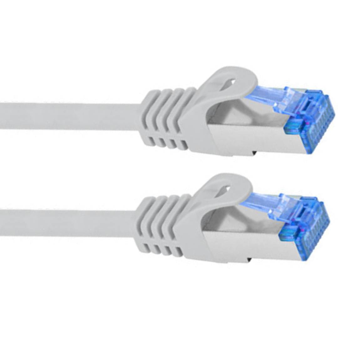 Lanberg SFTP ethernet netwerkkabel Cat.6a grijs 20m