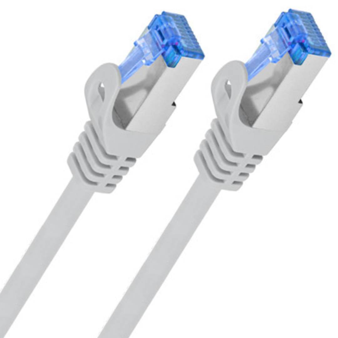 Lanberg SFTP ethernet netwerkkabel Cat.6a grijs 20m