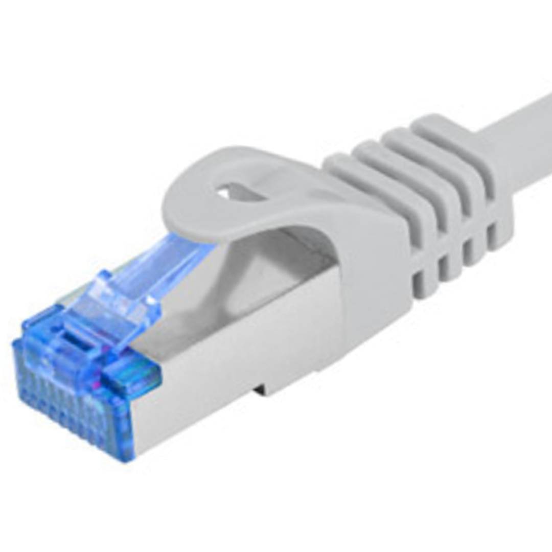 Lanberg SFTP ethernet netwerkkabel Cat.6a grijs 20m
