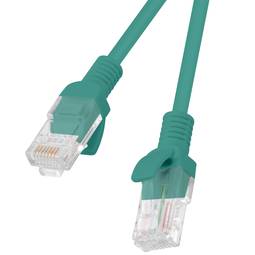 Cable de red ethernet Cat. 6 UTP de 0,5 m de color verde fluke tested PCU6-10CC-0050-G
