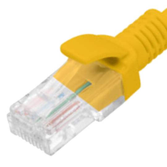 Kabel sieciowy Ethernet UTP Lanberg Cat.6 pomarańczowy 1,5m