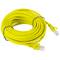 Fluke testé PCU6-10CC-1000-Y 10 m jaune Cat. Câble réseau Ethernet 6 UTP