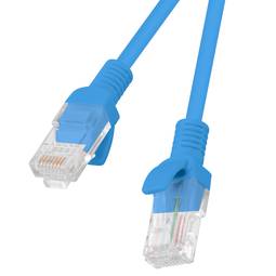 Cable de xarxa ethernet UTP Lanberg Cat.6 blau 3m