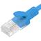 Cable de red ethernet Cat. 6 UTP de 3 m de color azul fluke tested PCU6-10CC-0300-B