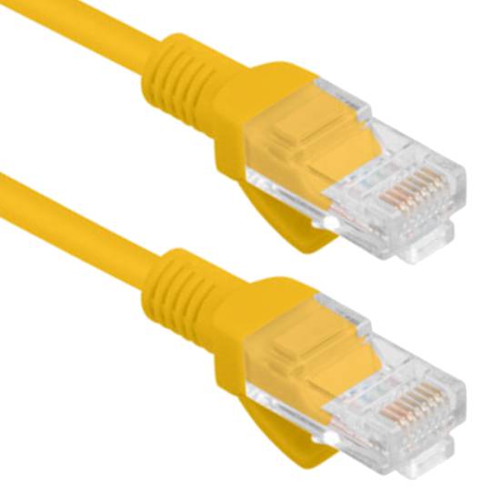 Kabel sieciowy Ethernet UTP Lanberg Cat.6 pomarańczowy 5m