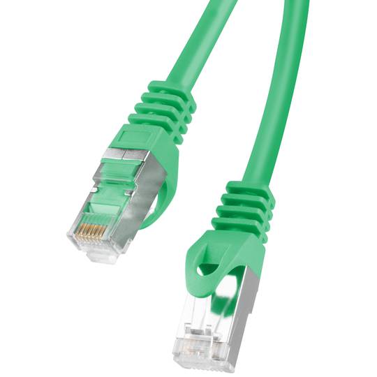 Cable de red de Lanberg cat.6 FTP de 20 m color verde PCF6-10CC-2000-G