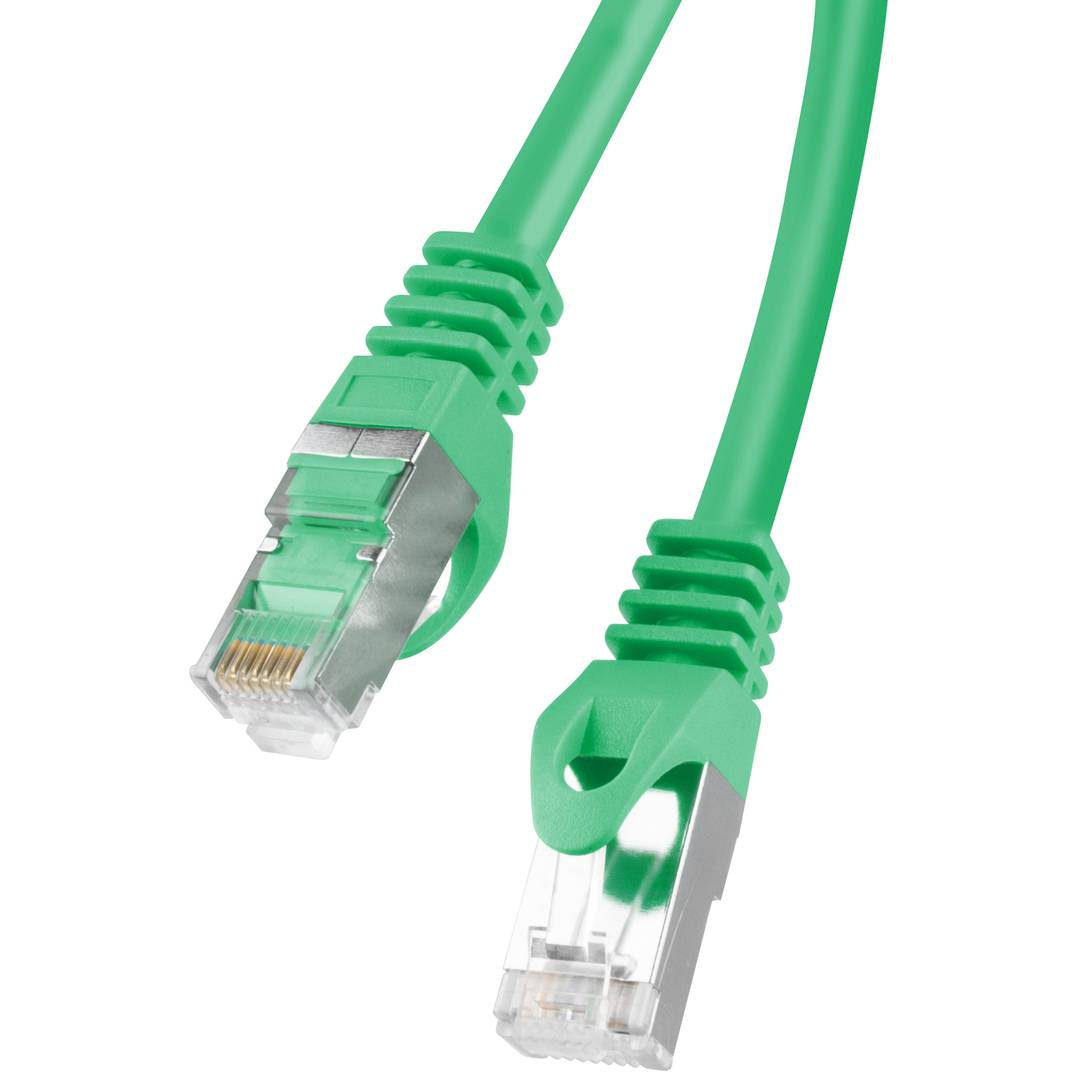 Cable de red de Lanberg cat.6 FTP de 5 m color verde PCF6-10CC-0500-G