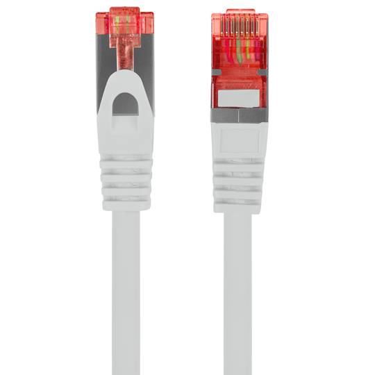 Lanberg Netzwerkkabel 1m Cat6, F/UTP (FTP) mit RJ-45 auf RJ-45 Stecker PCF6-10CU-0100-S