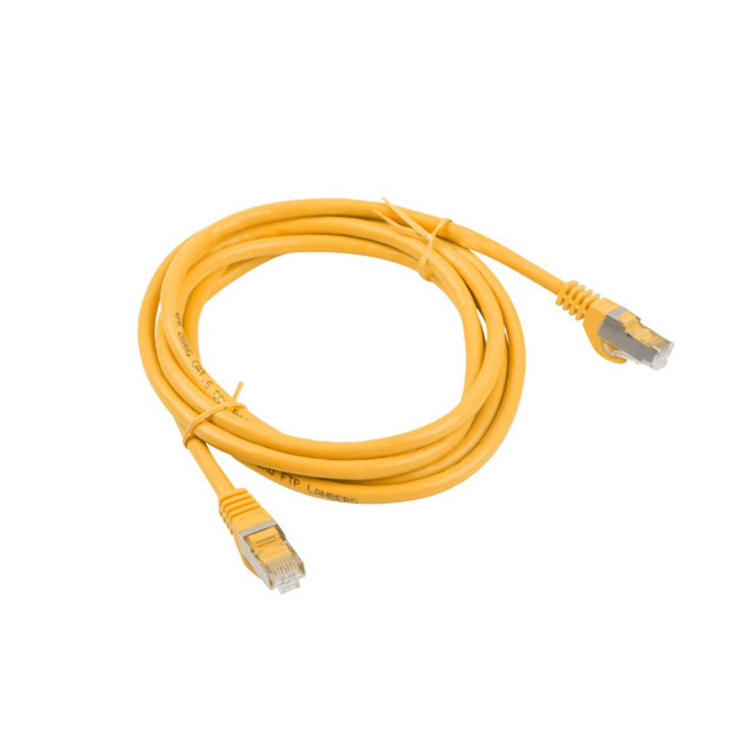 Pomarańczowy kabel sieciowy FTP Ethernet kat. 6 o długości 1,5 m PCF6-10CC-0150-Y