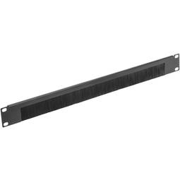 Panneau passe-câbles pour armoire rack 19 "1U avec brosse inférieure pour la gestion des câbles