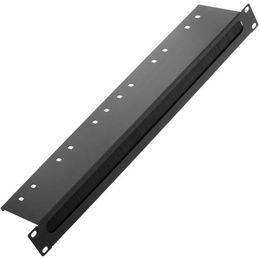 Panneau Passe-câble 1U Pour Rack 19" - Avec Brosse Centrale - Guide Et Protection Câbles Serveur