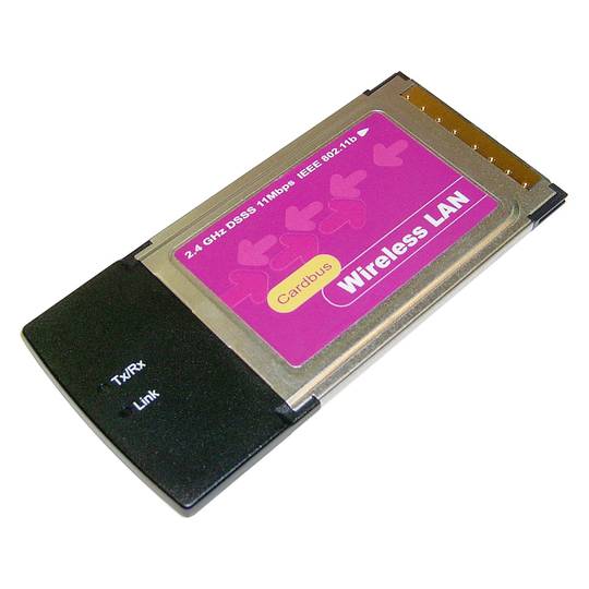 WIFI Wireless CardBus Adapter 11Mbps 802.11 b