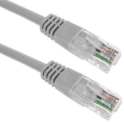 Kabel UTP Cat.5e grau kreuz 15m