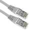 Cable de red ethernet cruzado Cat. 5e FTP de 0,5 m de color gris