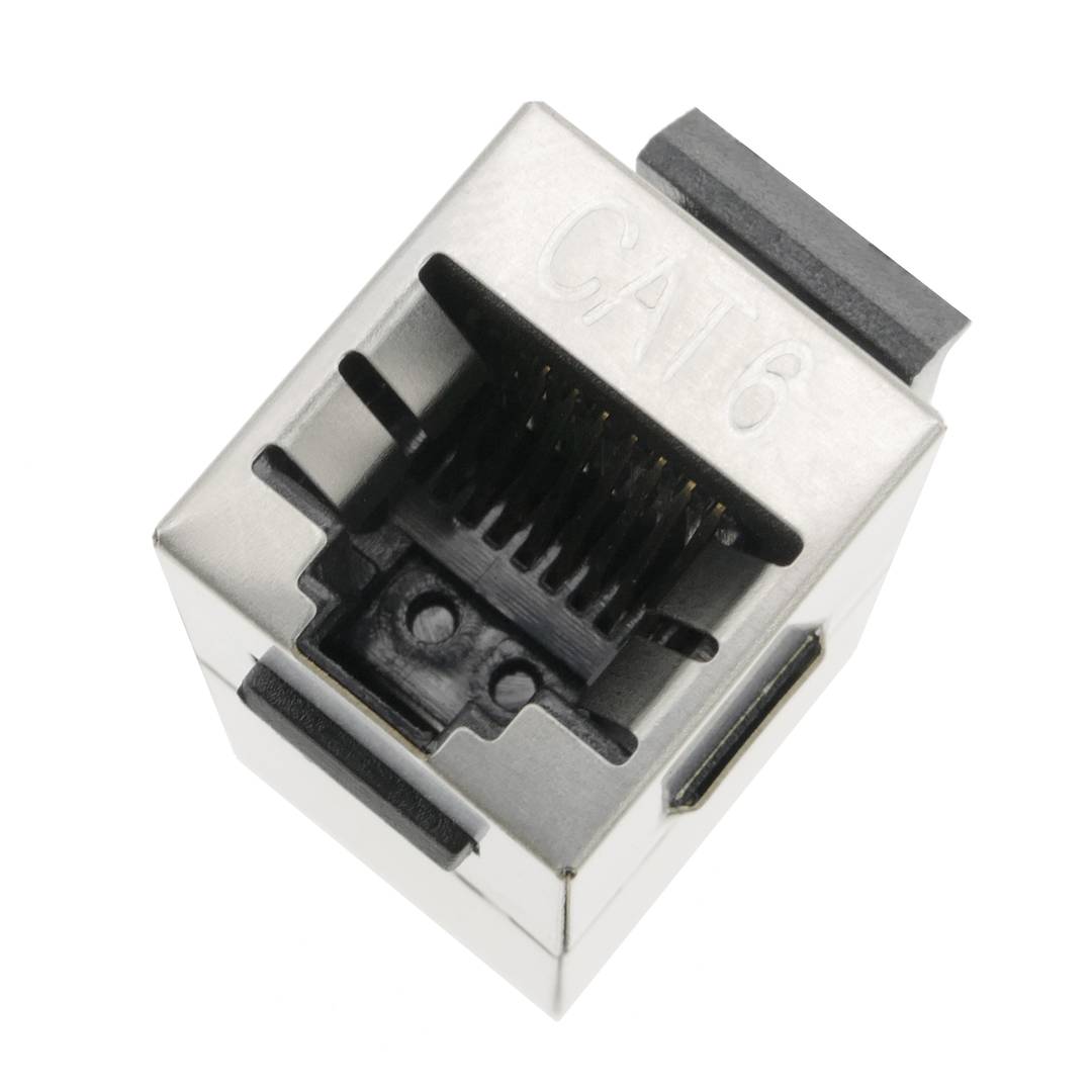 Keystone RJ45 hembra a RJ45 hembra (Cat.6 FTP)
