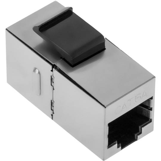 RJ45-Buchse auf Cat.6A-STP-Keystone-Adapter