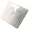 Piastra a parete per box TB110 compliant 80x80 1-port