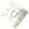 Piastra a parete per box TB110 compliant 80x80 1-port