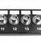 Patch panel de 24 puertos BNC hembra para rack 19