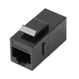 Lanberg RJ45 naar RJ45 Keystone-adapter voor Cat 5E UTP-kabel