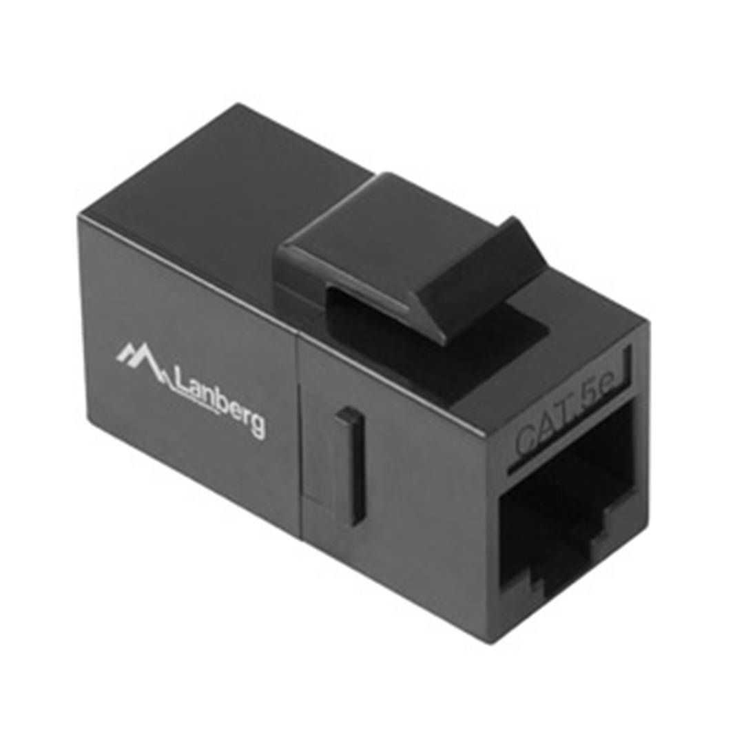 Lanberg RJ45 auf RJ45 Keystone Adapter für Cat 5E UTP Kabel