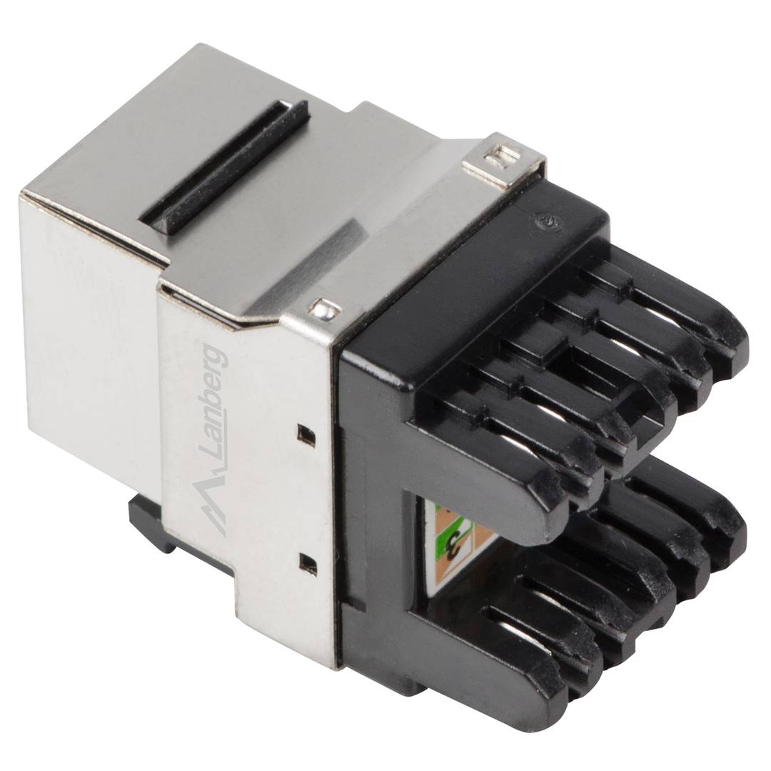 Lanberg RJ45 Keystone Cat.6 FTP vrouwelijk 180 graden