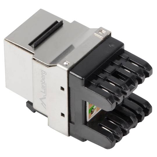 Lanberg RJ45 Keystone Cat.6 FTP vrouwelijk 180 graden