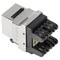 Lanberg RJ45 Keystone Cat.6 FTP vrouwelijk 180 graden