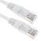 Kabel Ethernet 1m UTP kat. 5e bialy