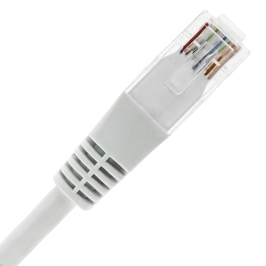 Cable Ethernet 3 metros, Cat 8 RJ45 Cable de Red 3m Alta Velocidad FTP  Blindado Cable LAN Plano 40Gbps 2000MHz Blanco Gigabit Cable Internet de  Conexión para Router Modem Switch : : Informática
