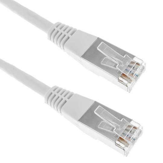 Catégorie 5e FTP câble blanc 2m