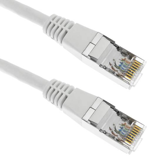 Catégorie 5e FTP câble blanc 2m