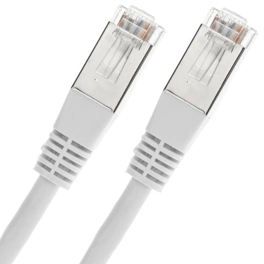 Catégorie 5e FTP câble blanc 2m