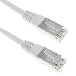 Câble réseau  FTP catégorie 5e ethernet 15m blanc