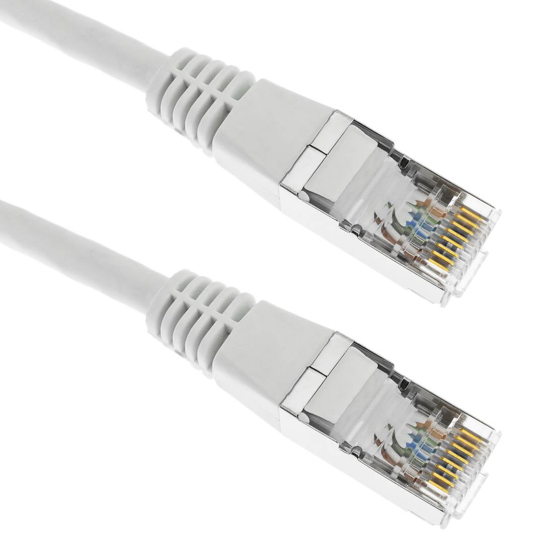 FTP-kabel categorie 5e wit 20m