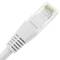 Cable UTP categoría 6 blanco 2m
