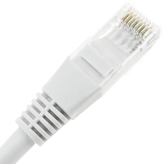Netzwerk Kabel UTP Kategorie 6 Ethernet 10m weiß