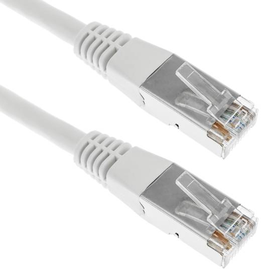Blanc Catégorie 6 FTP cable 1m