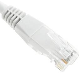 Ethernet netwerkkabel Cat. 6 UTP, 1,5 m wit
