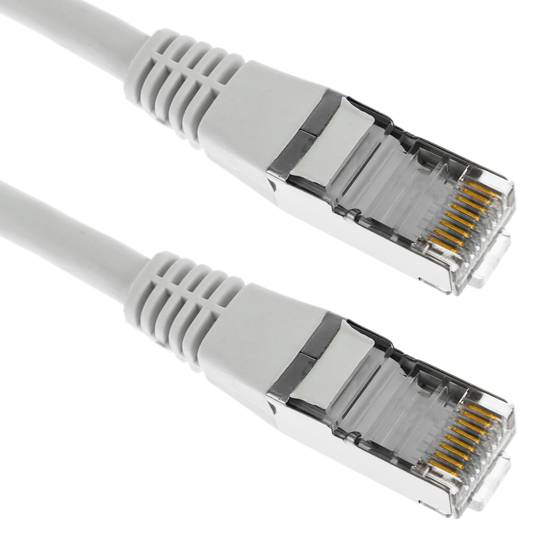 Cable FTP categoria 6 blanc 5m