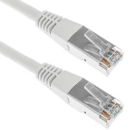 Netzwerk Kabel FTP Kategorie 6 Ethernet 10m weiß