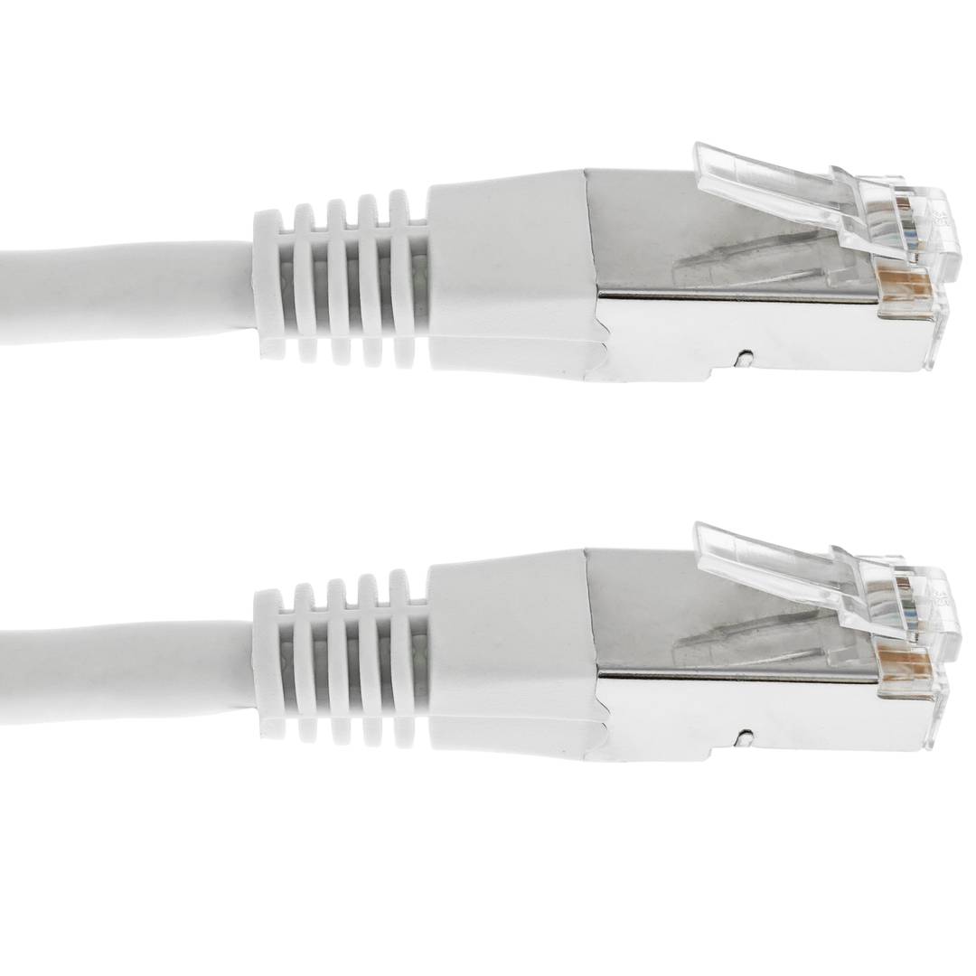 Network Cable FTP Category 6 10m white Cablematic