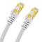 Cable de red ethernet 50 cm LAN SSTP RJ45 Cat.7 blanco