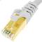 Cable de red ethernet 50 cm LAN SSTP RJ45 Cat.7 blanco